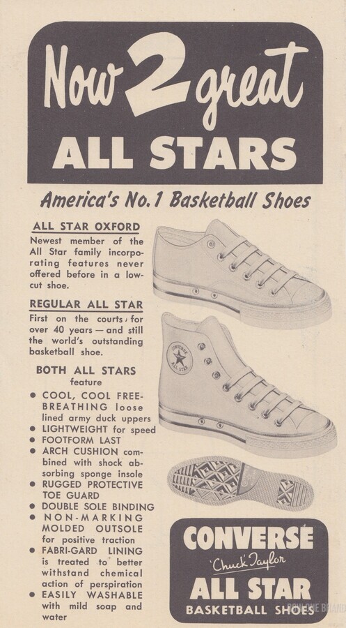 Old converse ads outlet